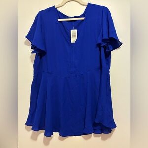 Torrid Elegant Blue Women's Top